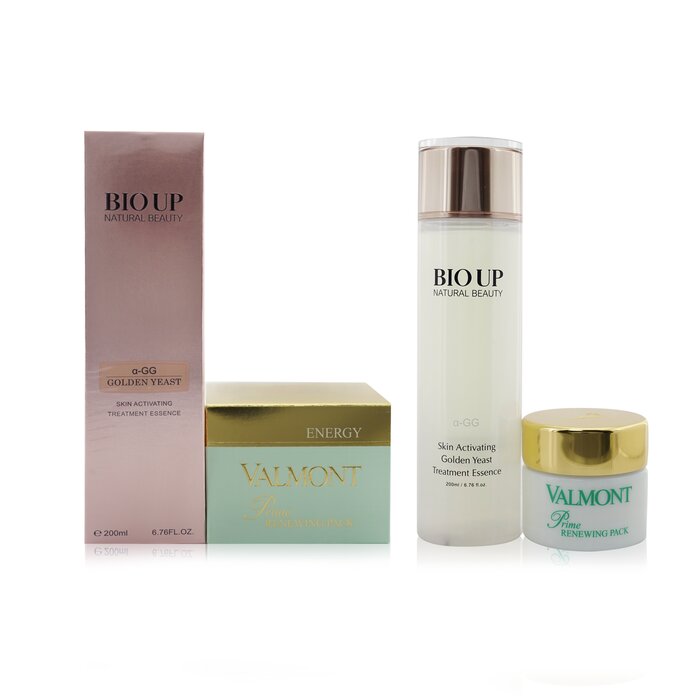 Valmont Prime Renewing Pack (Anti-Stress & Fatigue-Eraser Mask) 50ml (Free: Natural Beauty BIO UP Treatment Essence 200ml) 2pcsProduct Thumbnail