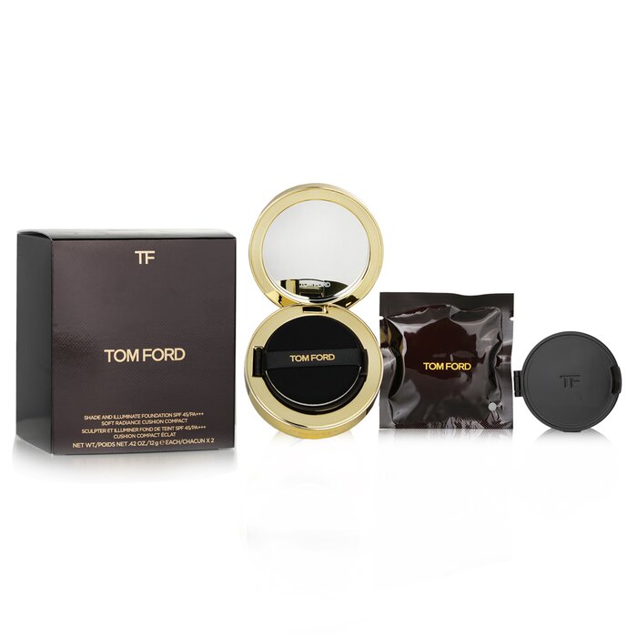 Tom Ford - Shade And Illuminate Foundation Soft Radiance Cushion Compact  SPF 45 With Extra Refill 2x12g/ - Nền & Phấn | Free Worldwide  Shipping | Strawberrynet VN