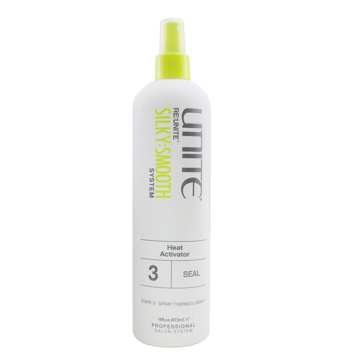 Unite RE:UNITE Silky:Smooth Heat Activator - Step 3 Seal (Salon Size) 473ml/16ozProduct Thumbnail