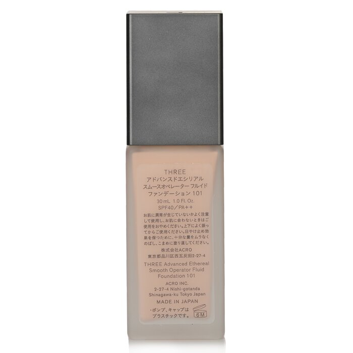 THREE Advanced Ethereal Smooth Operator Fluid Foundation SPF40 30ml/1ozProduct Thumbnail