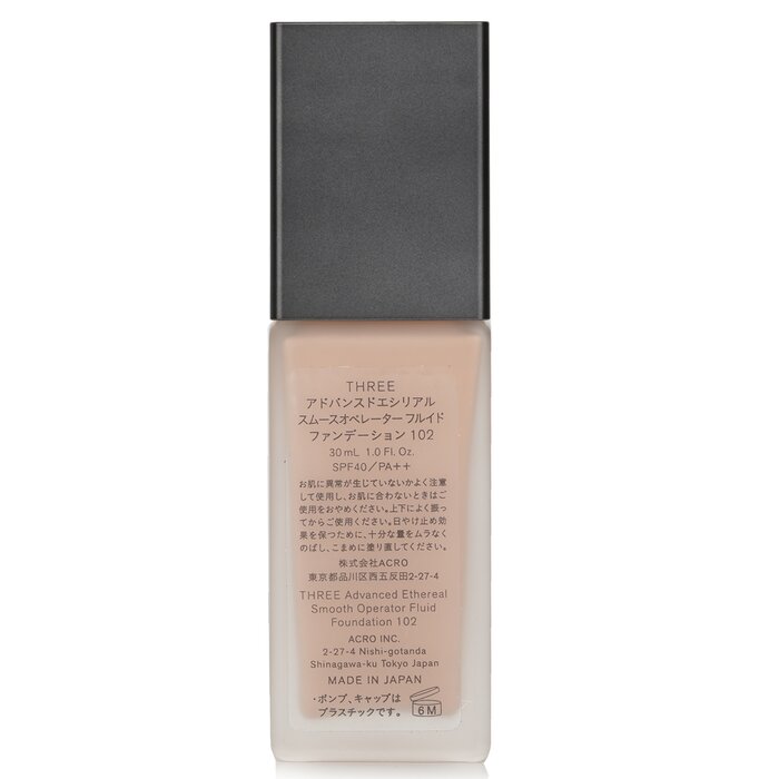 THREE Advanced Ethereal Smooth Operator Fluid Foundation SPF40 30ml/1ozProduct Thumbnail