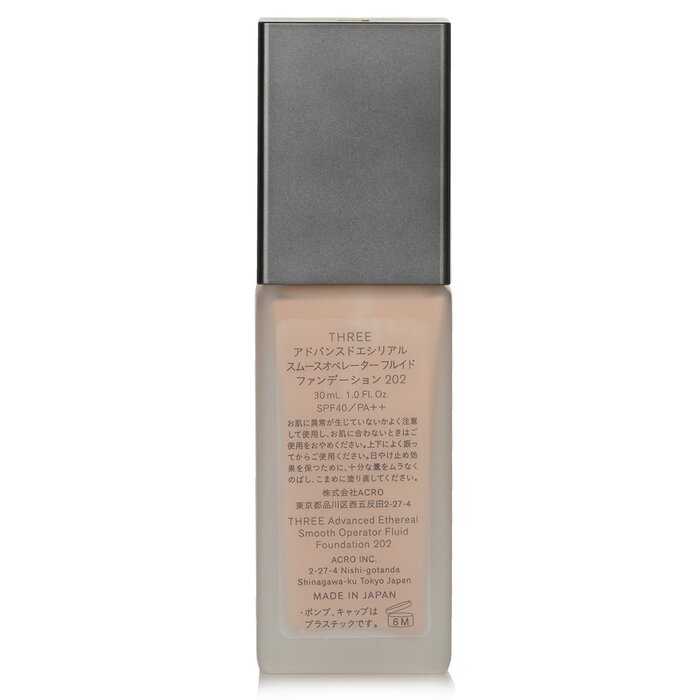THREE Advanced Ethereal Smooth Operator Fluid Foundation SPF40 30ml/1ozProduct Thumbnail