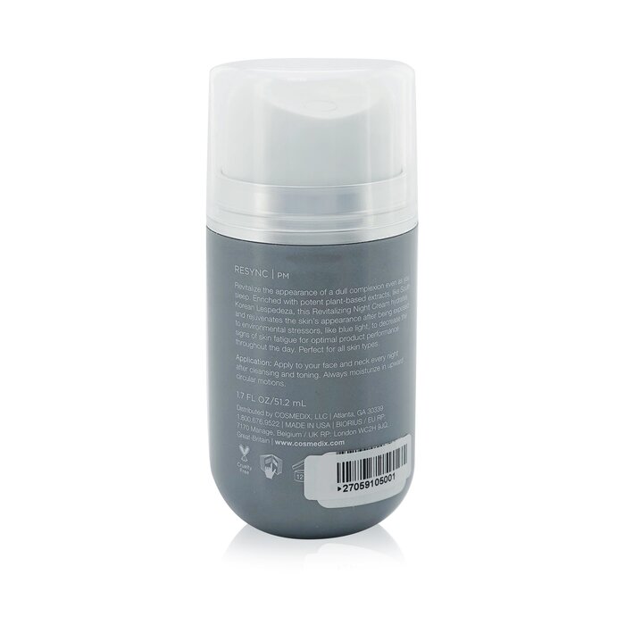 CosMedix Resync Revitalizing Night Cream (Unboxed) 51.2ml/1.7ozProduct Thumbnail