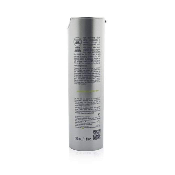 Juice Beauty Stem Cellular Anti-Wrinkle Retinol Overnight Serum 30ml/1ozProduct Thumbnail