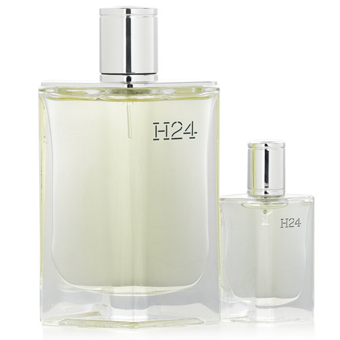 エルメス Hermes H24 Coffret: Eau De Toilette Spray 100ml/3.3oz + Eau De Toilette Spray 12.5ml/0.42oz 2pcsProduct Thumbnail