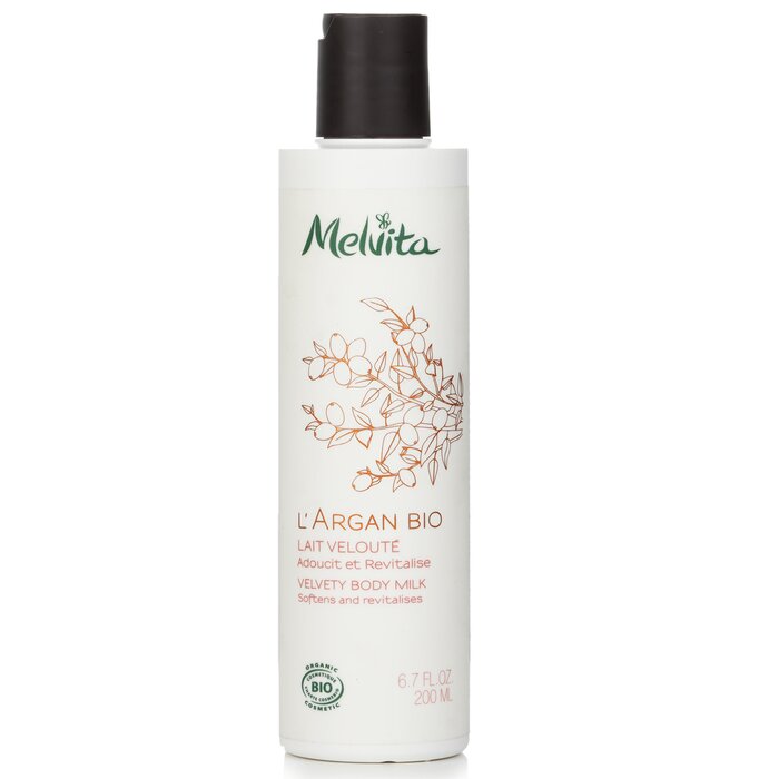 Melvita L'Argan Bio Velvet Body Milk - Softens & Revitalises 200ml/6.7ozProduct Thumbnail