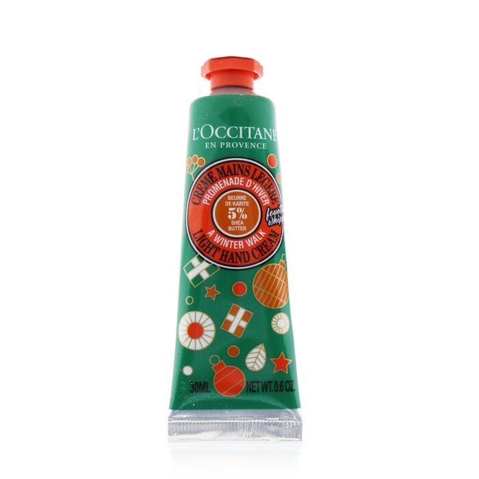L'Occitane Shea Butter Light Hand Cream (A Winter Walk Limited Edition) 30ml/0.6ozProduct Thumbnail