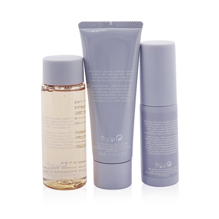 Fenty Beauty by Rihanna FENTY SKIN Start'R Set: Total Cleans'R 45ml + Fat Water 50ml + Hydra Vizor 30ml (Packaging Slightly Damaged) 3pcsProduct Thumbnail