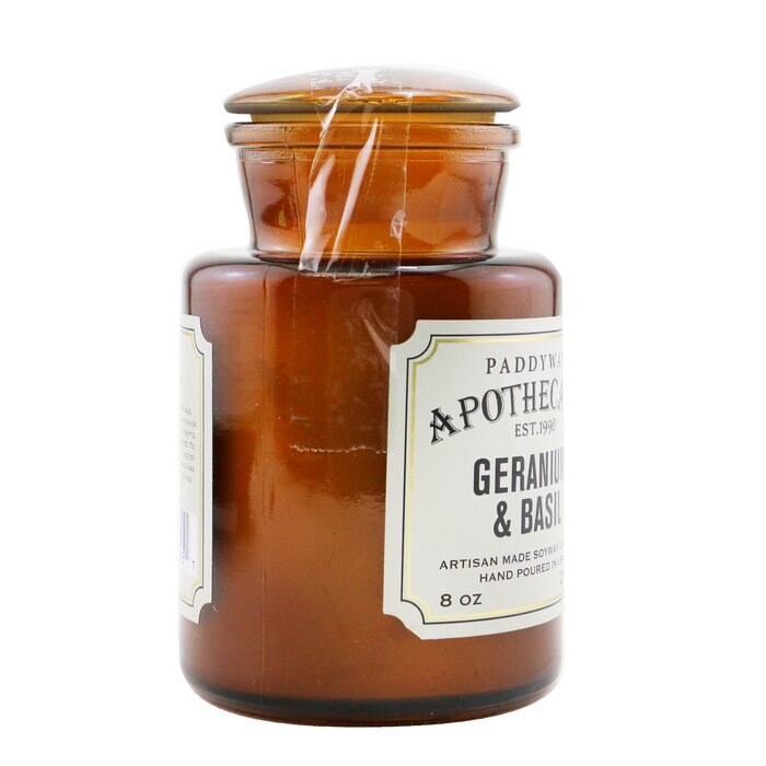 Paddywax Apothecary Свеча - Geranium & Basil 226g/8ozProduct Thumbnail