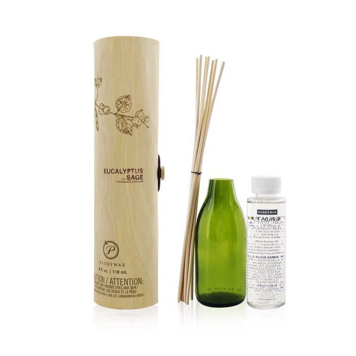 Paddywax Eco Diffuser - Eucalyptus & Sage 118ml/4ozProduct Thumbnail