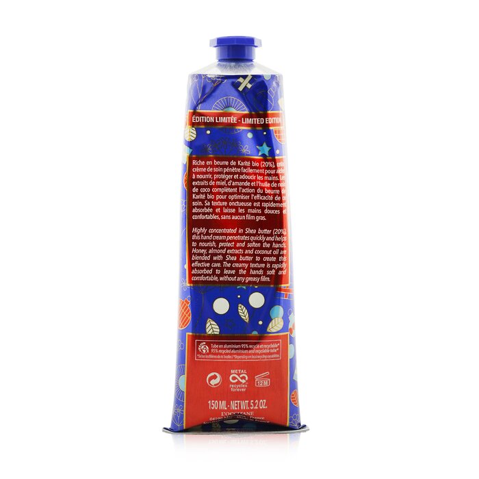 L'Occitane Shea Butter Hand Cream (Limited Edition) (Box Slightly Damaged) 150ml/5.2ozProduct Thumbnail