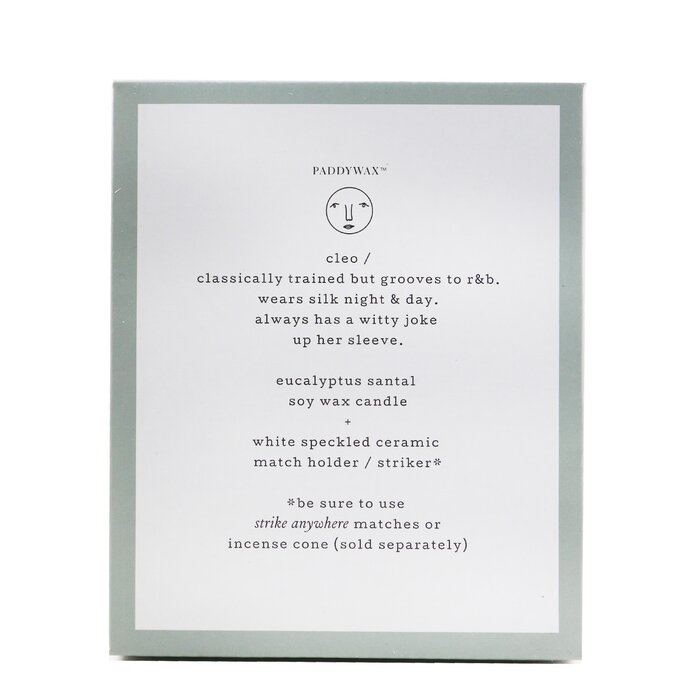 Paddywax Persona Candle - Eucalyptus + Santal 113g/4ozProduct Thumbnail