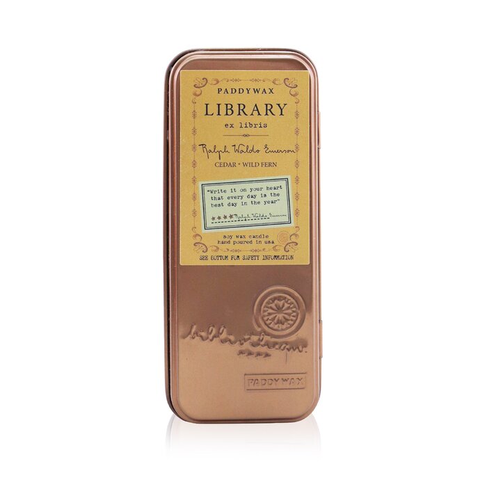 Paddywax Library Candle - Ralph Waldo Emerson 70g/2.5ozProduct Thumbnail