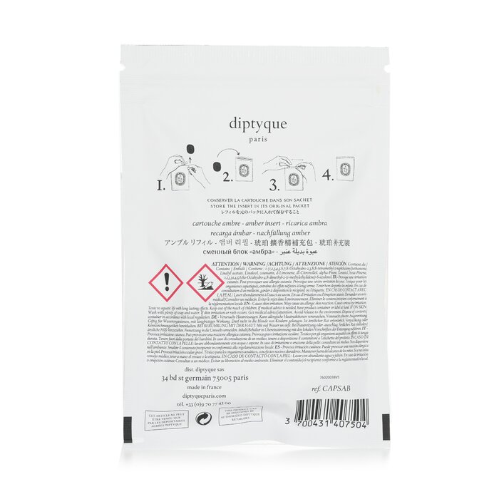 Diptyque Scented Insert - Amber 2.1g/0.07ozProduct Thumbnail