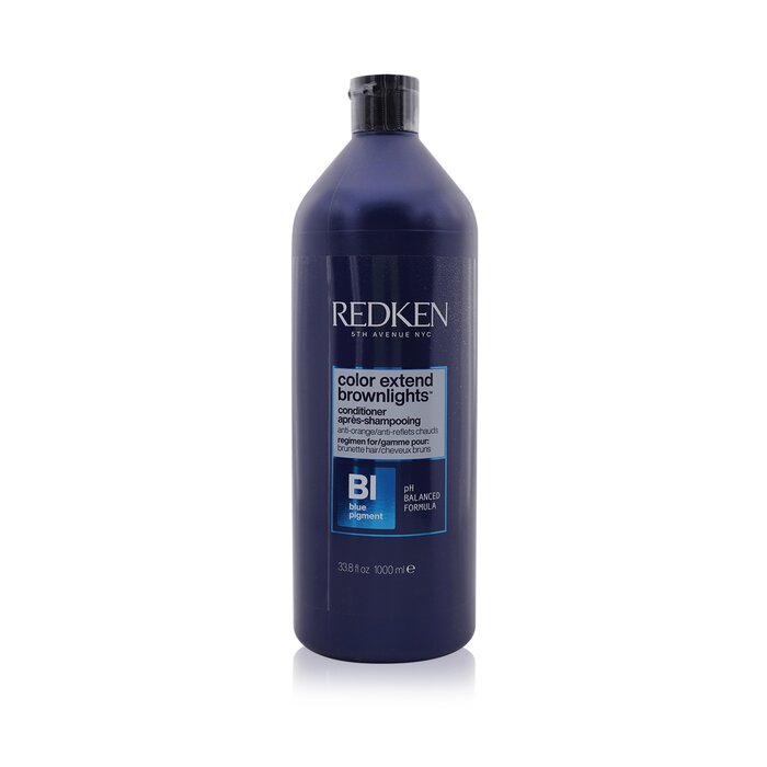Redken Color Extend Brownlights Blue Toning Conditioner Anti-Orange/Anti-Reflets Chauds (For Brunette Hair) 1000ml/33.8ozProduct Thumbnail