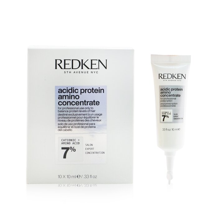 Redken Acidic Bonding Concentrate - Professional Strength Concentrate Acidic Protein Amino Concentrate 10x10ml/0.33ozProduct Thumbnail