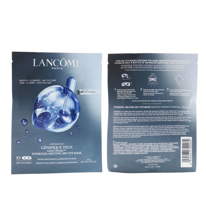 Lancome Genifique Advanced Eye Light-Pearl Hydrogel Melting 360° Eye Mask 1sheetProduct Thumbnail