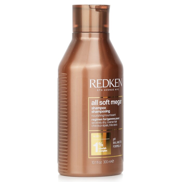 Redken All Soft Mega Shampoo (For Severely Dry/ Coarse Hair) 300ml/10.1ozProduct Thumbnail