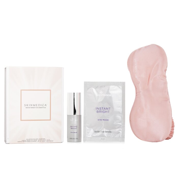 Skin Medica Instant Bright Eye Essentials Set: Instant Bright Eye Cream 14.2g + Instant Bright Eye Masks 6x2.34g + Sleep Mask 1pc 3pcProduct Thumbnail