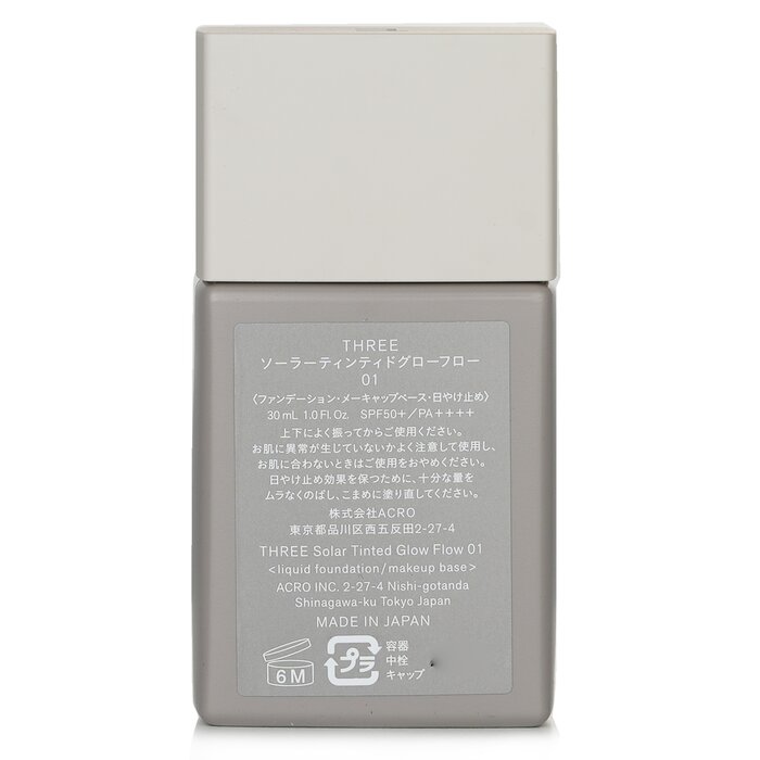 THREE Solar Tinted Glow Flow Liquid Foundation SPF 50 30ml/1ozProduct Thumbnail