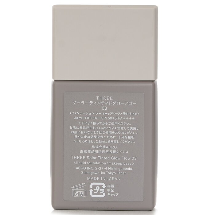 THREE Solar Tinted Glow Flow Liquid Foundation SPF 50 30ml/1ozProduct Thumbnail
