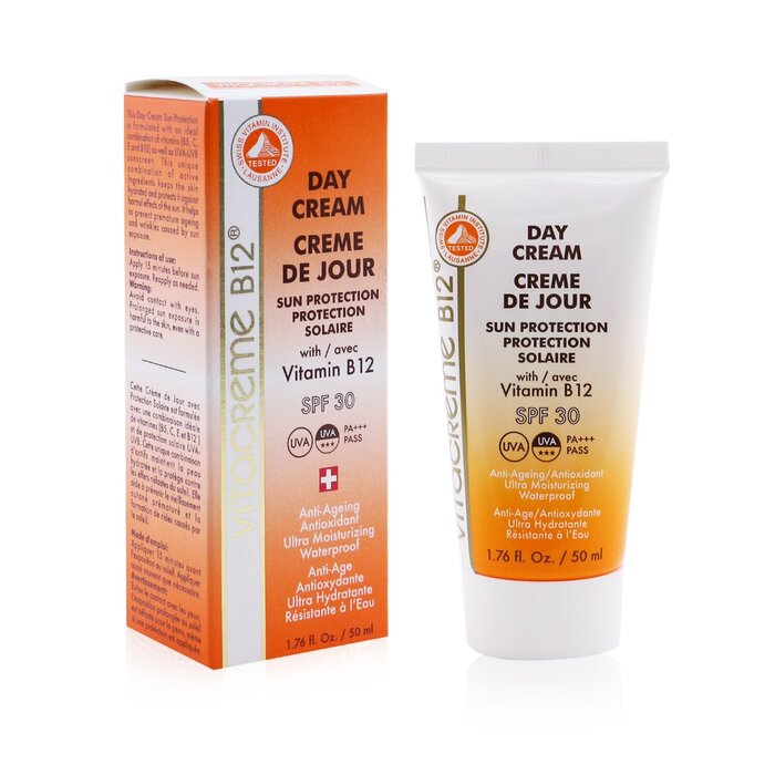 Vitacreme B12 Day Cream Sun Protection SPF30+++ (Exp. Date: 03/2022) 50ml/1.7ozProduct Thumbnail