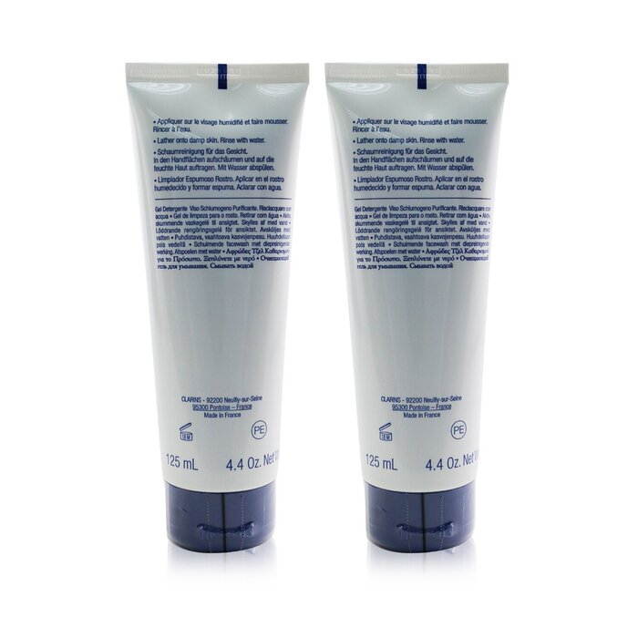 Clarins Men Active Face Wash Duo Pack 2x125ml/4.4ozProduct Thumbnail
