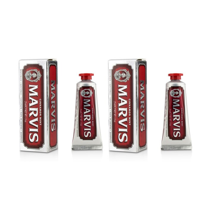 Marvis Cinnamon Mint Toothpaste Duo Pack (Travel Size) 2x25ml/1.3ozProduct Thumbnail