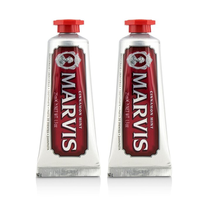 Marvis Cinnamon Mint Toothpaste Duo Pack (Travel Size) 2x25ml/1.3ozProduct Thumbnail