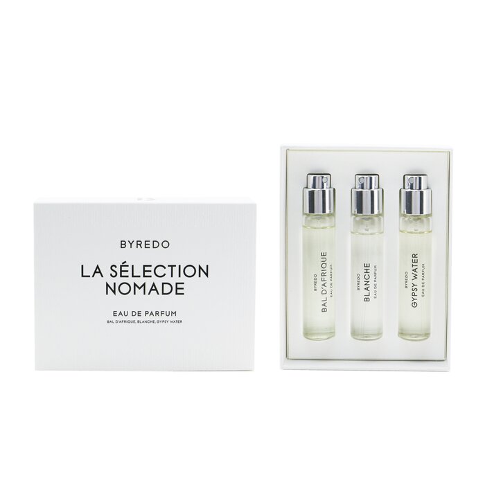 Byredo La Selection Nomade Coffret: Bal D'Afrique EDP, Blanche EDP, Gypsy Water EDP 3x12ml/0.4ozProduct Thumbnail