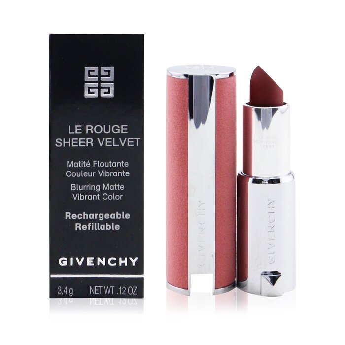 Givenchy Le Rouge Sheer Velvet Matte Refillable Lipstick 3.4g/0.12ozProduct Thumbnail