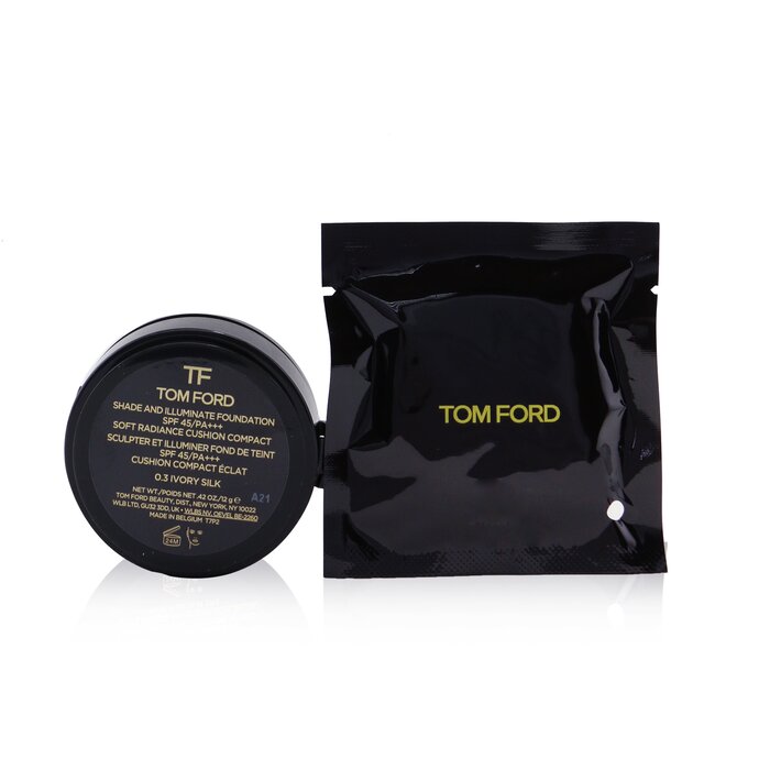 Tom Ford Shade And Illuminate Foundation Soft Radiance Cushion Compact SPF 45 Refill 12g/0.42ozProduct Thumbnail