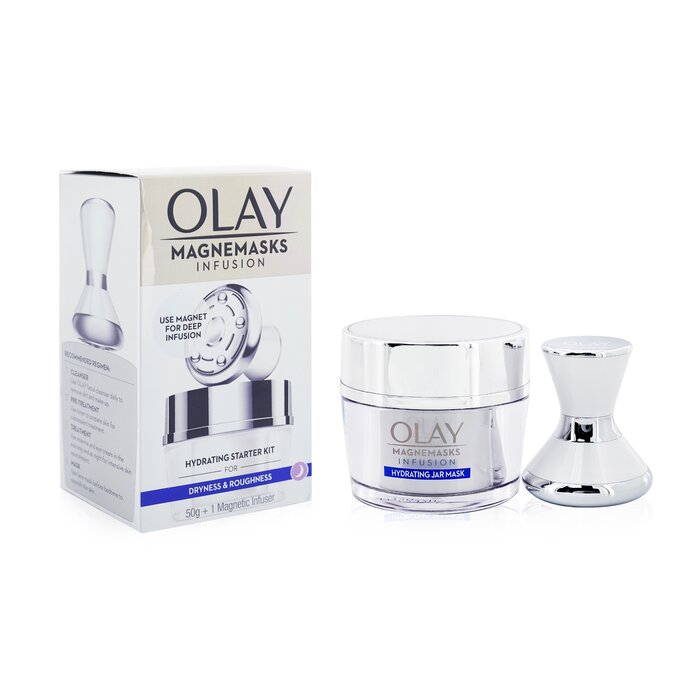Olay Magnemasks Infustion Hydrating Starter Kit : 1x Magnetic Infuser + 1x Hydrating Jar Mask 50g (Exp. Date 07/2022) 2pcsProduct Thumbnail