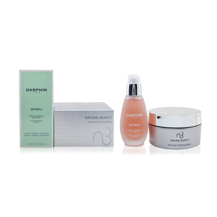 Darphin Intral Daily Rescue Serum 50ml (Free: Natural Beauty Aromatic Cleaning Balm 125g) 2pcsProduct Thumbnail