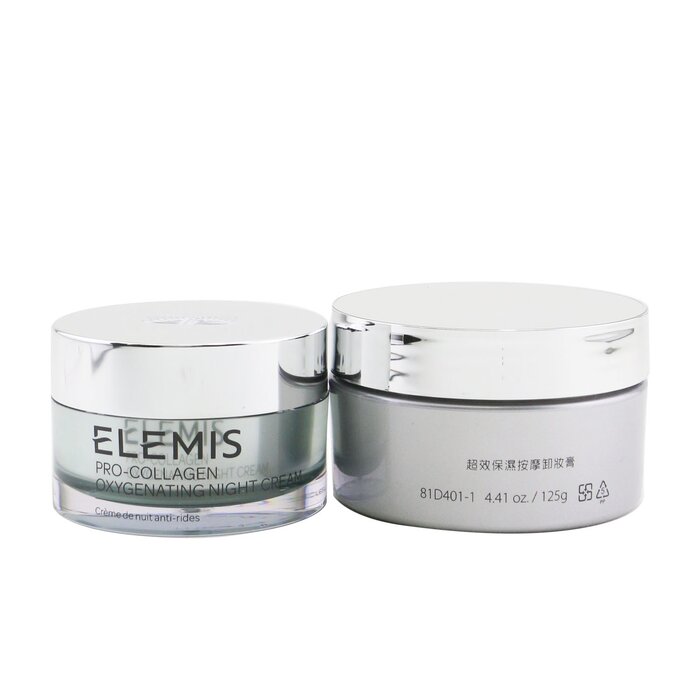 Elemis Pro-Collagen Oxygenating Night Cream 50ml (Free: Natural Beauty Aromatic Cleaning Balm 125g) 2pcsProduct Thumbnail
