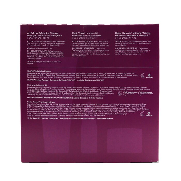 Murad Hydrate Trial Kit 3pcsProduct Thumbnail