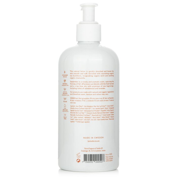 Bjork & Berries September Hand & Body Lotion 400ml/13.5ozProduct Thumbnail