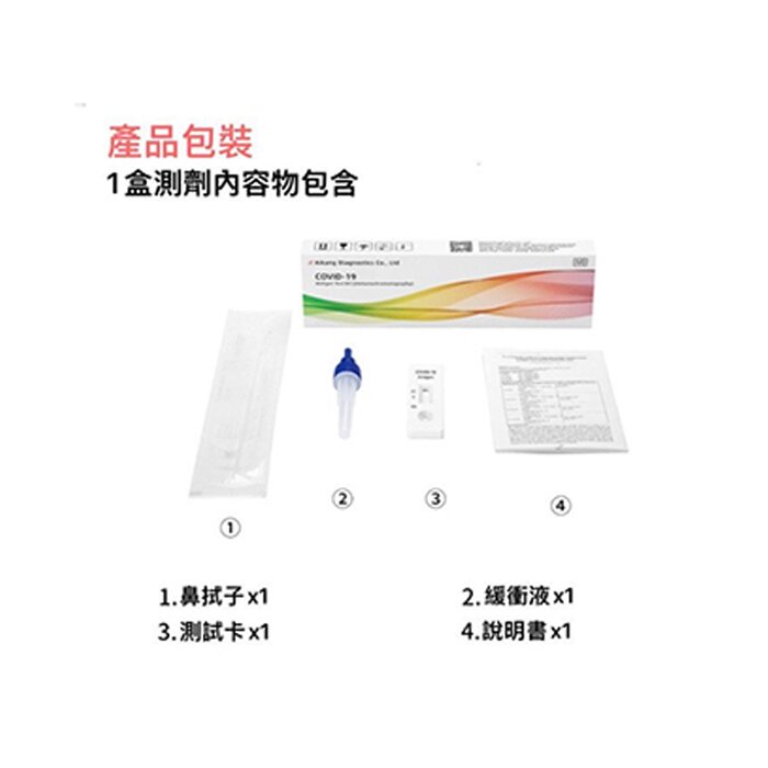 AIKANG COVID-19 Antigen Test Kit (Immunochromatography) 20 TestProduct Thumbnail