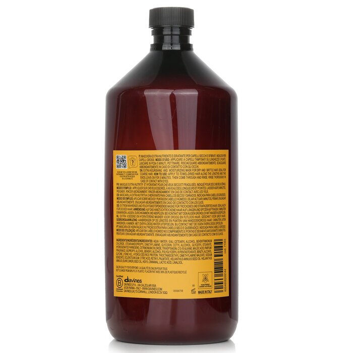 Davines Naturaltech Nourishing Vegetarian Miracle Mask (For Brittle Hair) 1000ml/33.81ozProduct Thumbnail
