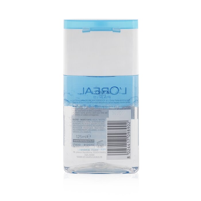 L'Oreal Waterproof Eye Makeup Remover - Suitable for Sensitive Eyes 125ml/4.1ozProduct Thumbnail