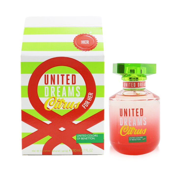 Benetton United Dreams Citrus Eau De Toilette Spray 80ml/2.7ozProduct Thumbnail