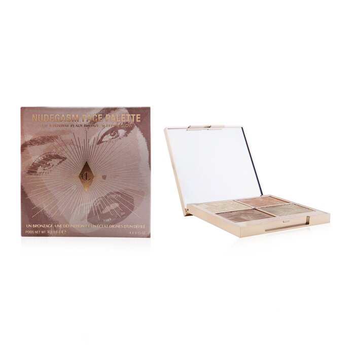 Charlotte Tilbury Nudegasm Face Palette (Bronze, Sculpt and Glow) 4x3.8g/0.13ozProduct Thumbnail