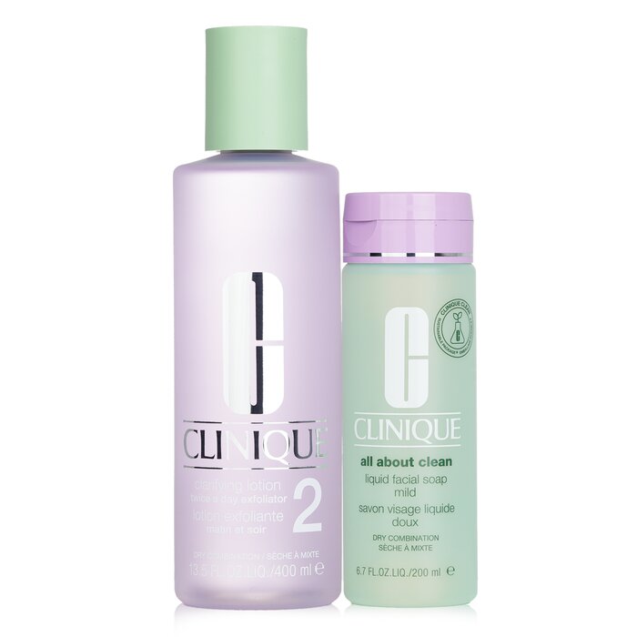 Clinique Clarifying Lotion 2 Set: Clarifyin/g Lotion 2 400ml+ All About Clean Liquid Facial Soap Mild 200ml  2pcsProduct Thumbnail