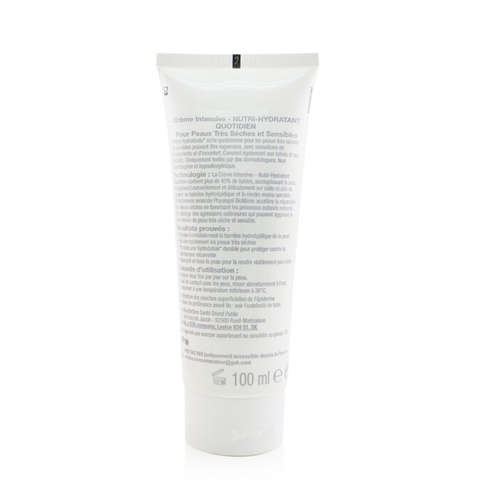 Physiogel Nutri-Hydratant Quotidien Intensive Cream - For Dry & Sensitive Skin (Exp. Date 08/2022) 100ml/3.38ozProduct Thumbnail