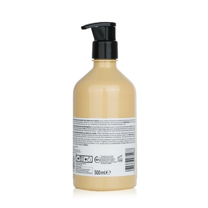 L'Oreal Professionnel Serie Expert - Absolut Repair Protein + Gold Quinoa Instant Resurfacing Conditioner (For Dry & Damaged Hair)  500ml/16.9ozProduct Thumbnail