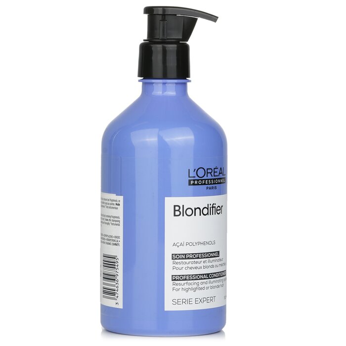L'Oreal Professionnel Serie Expert - Blondifier Acai Polyphenols Resurfacing and Illuminating Conditioner (For Blonde Hair) 500ml/16.9ozProduct Thumbnail