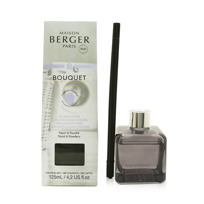 Lampe Berger (Maison Berger Paris) Functional Cube Scented Bouquet - My Laundry Free From Unpleasant Odours (Floral & Powdery) 125ml/4.2ozProduct Thumbnail