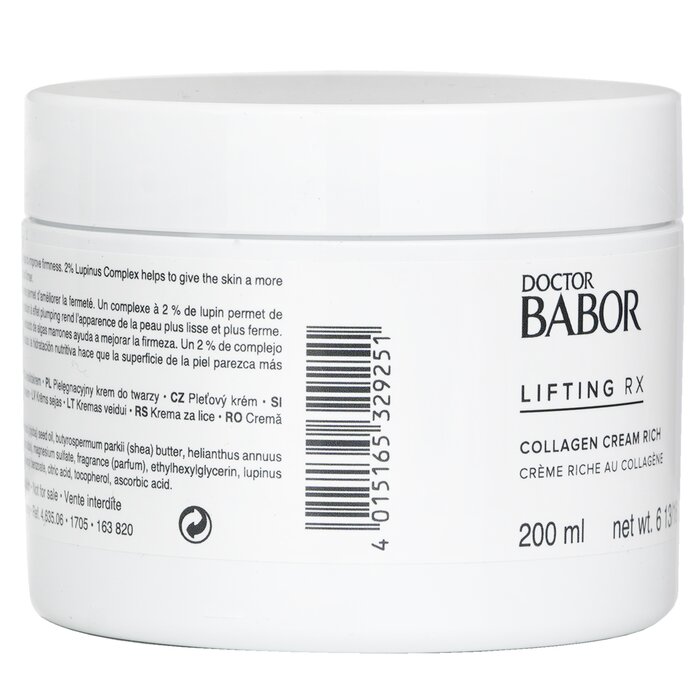 Babor Doctor Babor Lifting Rx Collagen Cream Rich (velikost salonu) 200ml/6.76ozProduct Thumbnail