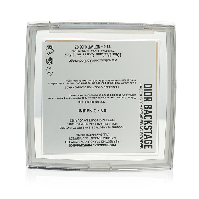 Christian Dior Dior Backstage Face & Body Powder No Powder 11g/0.38ozProduct Thumbnail