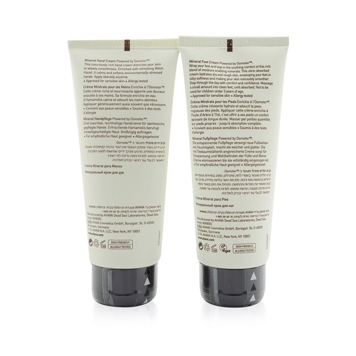 Ahava Essential Hydration Hand & Foot Duo Kit: Deadsea Water Mineral Hand Cream 100ml+ Deadsea Water Mineral Foot Cream 100ml 2pcsProduct Thumbnail
